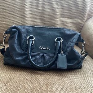 Coach black handbag